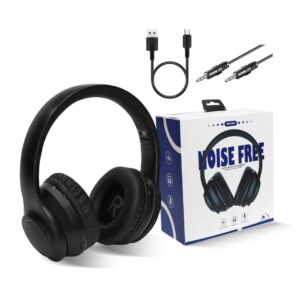Ασύρματα bluetooth over ear ακουστικά 12 ωρης λειτοyργίας σε μαύρο χρώμα oem ce rohs