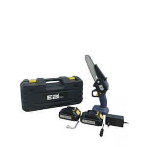 Κλαδευτικό Αλυσοπρίονο Μπαταρίας 20Volt ebi max Em24s-1Με Λάμα 15cm με δυο μπαταρίες  ταχυφοριστή και βαλιτσάκι μεταφοράς